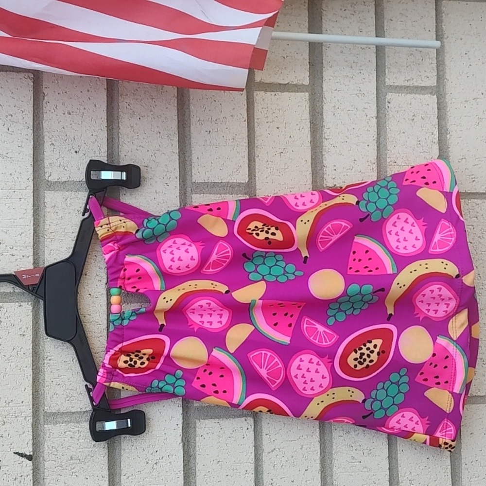 ๐ Swimsuit 2 Piece- Pink and Yellow - Picture 7 of 10
